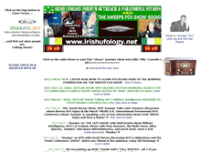 Tablet Screenshot of irishufology.net